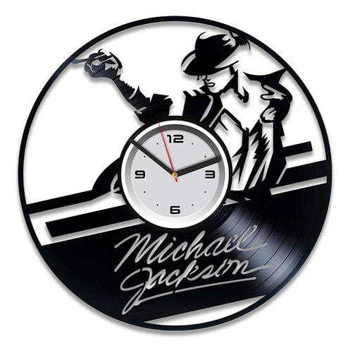 Kovides Michael Clock Pop King Moonwalker Reloj De Pared De.