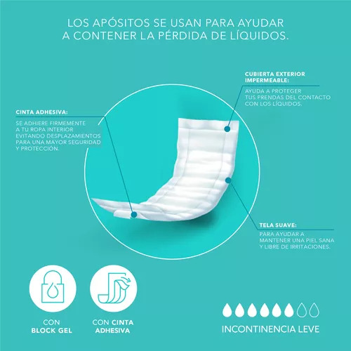 Apósito Plenitud Incontinencia Leve Paquete X40 - Pack 3 Uni