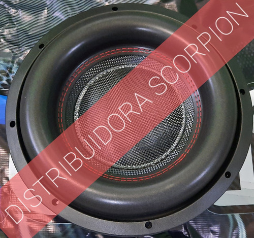 Subwoofer Misil Carbon Audio 12 Pulgadas Doble 4+4 2000w Rms