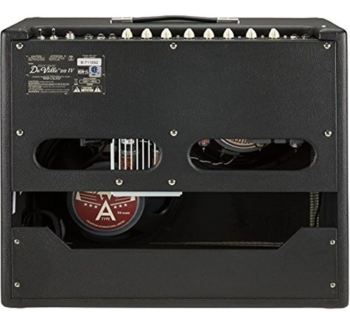 Amplificador Hot Rod Deville 212 Iv Fender Color Negro