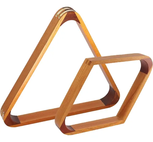 comprar Soporte Para Bolas De Billar Gse, Madera Sólida, Triángulo\u002Fd