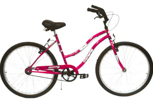 Bicicleta Playera Dama Rodado 26 C/ Frenos Kelinbike Fucsia 18 "