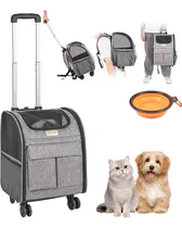 Comprar Mochila Ruedas Mascotas Ruedas Extraíbles Menos De 18 ...