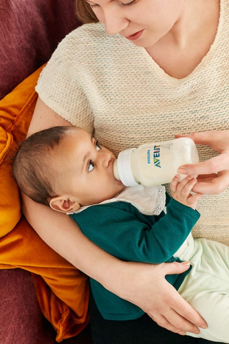 Imagen 9 de 9 de Mamadera Clasica Anticólicos Philips Avent Scf813/19