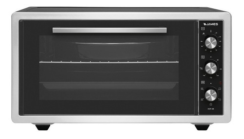 Horno Electrico James 1400 W Frente Inox 45 Lts Dimm