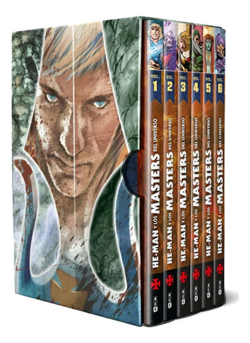 Heman Y Los Masters Del Universo 6 Tomos En Estuche Nuevo!!!