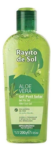 Rayito De Sol Gel Post Solar Con Aloe Vera 200g