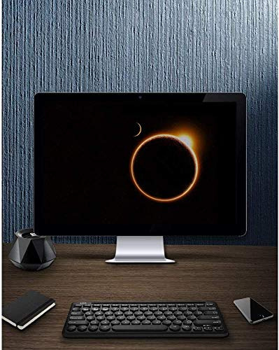 Teclado Inalámbrico Attoe, Doble Canal, Multidispositivo, Un