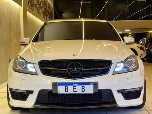 Mercedes C63 Amg 6.2 V8 2012 Com Teto Solar 40.000km Top