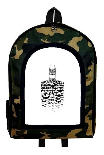 Mochila Camuflada Batman Nueva Colección Modelo 186