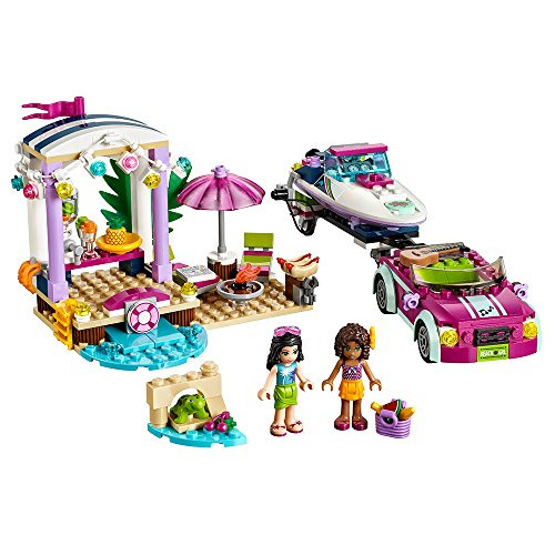 Transportador De Lanchas Rápidas Lego Friends Andreas 41316