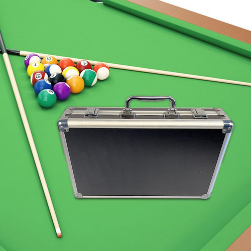 Caja De Almacenamiento Para Bolas De Billar Con Asa De