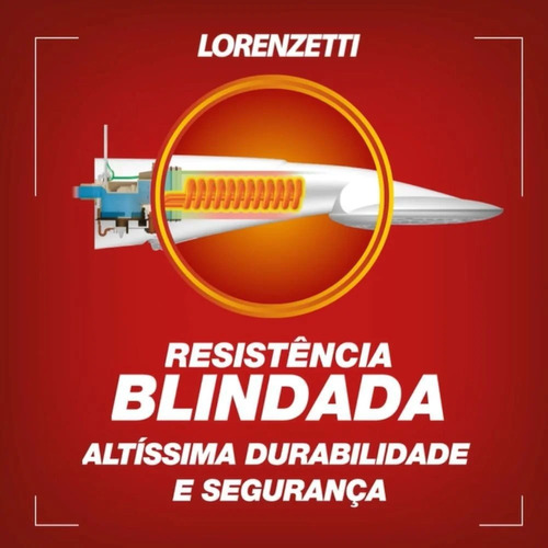 Lorenzetti Ducha Advanced Blindada Eletrônica 4500w 220v Potência 4500w 4.5 Kw