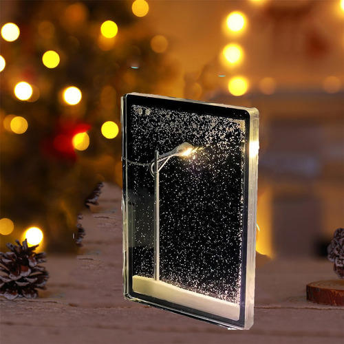 Christmas Snow Scene Nightlight, 2024 New Christmas Indoor
