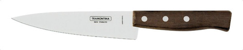 Cuchillo Tramontina Tradicional N°6 Mango Madera 27cm