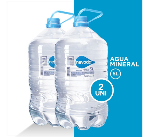 Agua Nevada Pet 5l 2 Unidades