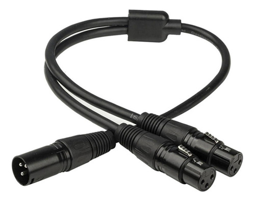 Enchufe Xlr De A Cable Adaptador De Divisor Y Dual 2 Cables