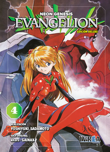 Manga Evangelion Ed. Deluxe 04 Ivrea Argentina