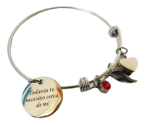 Pulsera Con Relicario Para Cenizas De Cremación Pulsera 08