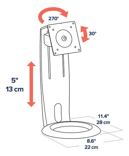 Ergotron Neo-flex - Soporte Para Monitor Individual Para Esc