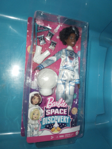 Afroamericana Astronauta Mattel Barbie Space Discovery (Usado)