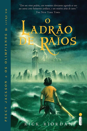 Livro O Ladrão De Raios - Rick Riordan [2009]