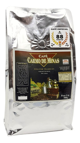 Café Especial Torrado Em Grão Carmo De Minas 500g Platinum