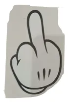 Comprar Calco Mano Mickey Fuck You Autoadhesivo Auto Moto 10x6cm C31