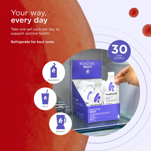 Suplemento De Gel Líquido Multiessencial Bioativo Healthycel