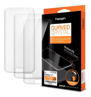 Screen Protector Spigen Samsung Galaxy S7 Curved Crystal 3pc