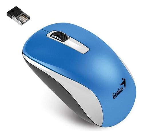 Mouse Inalambrico Genius Nx-7010 Wireless Colores Azul