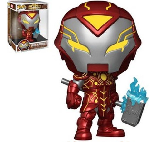 Boneco Funko Pop Marvel Infinity Warps Super Sized 10 Iron