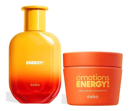 Esika Emotions Energy Perfume Y Crema Corporal Para Mujer