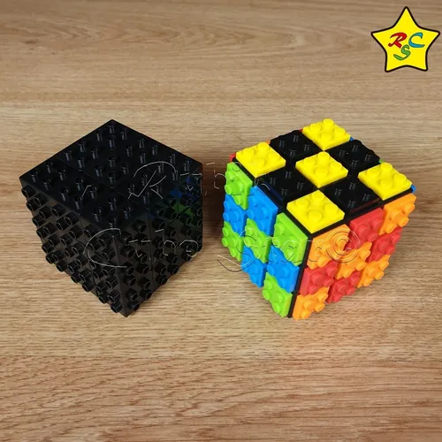 Cubo Rubik Fichas 3x3 Fanxin Original Speed Cube Armar