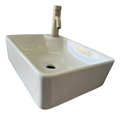 Ovalin Lavabo Blanco  Cerámico  Baño  