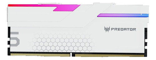 Memoria Ram Predator Hermes White Rgb Ddr5 7200mhz 32gb 2x16