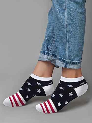 Kony 5 Pares De Calcetines Tobilleros De Corte Bajo De Algod