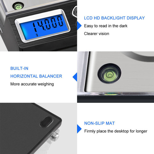Minibáscula Digital De Bolsillo Electronic Balance High Para