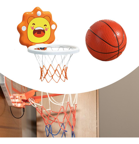 Mini Aro De Baloncesto Juguete De Baño Juguete Amarillo