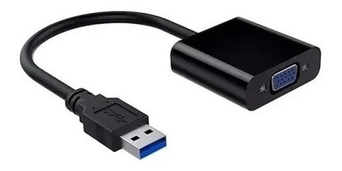 Cabo Adaptador Conversor Usb Para Vga Monitor - Usb 3.0/2.0