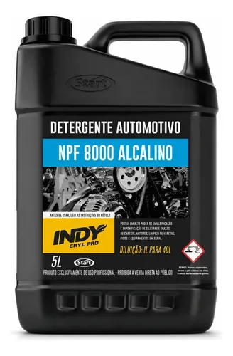 Npf 8000 Alcalino 5l Start Removedor graxa automotivo solupan