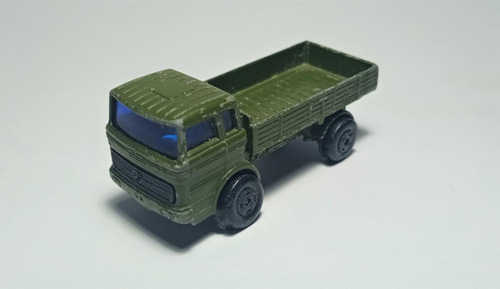 Autito Matchbox Superfast Mercedes Truck De Guerra