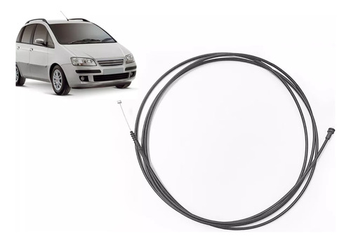 Cable Apertura Tanque De Combustible Fiat Idea 2005/