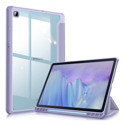 Fintie Funda Híbrida Para Samsung Galaxy Tab S6 Lite Lila