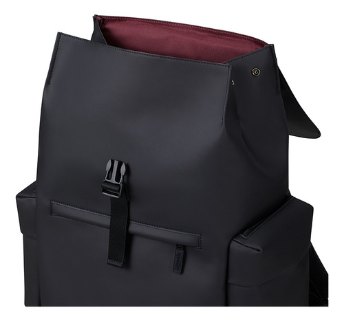 Mochila Lipault Lost In Berlin Cargo Mochila Black Color Negro