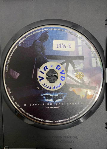 Imagem 3 de 4 de Dvd - Filme - O Cavaleiro Das Trevas