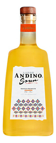 Pisco Sour Andino Sabor Mango 700cc