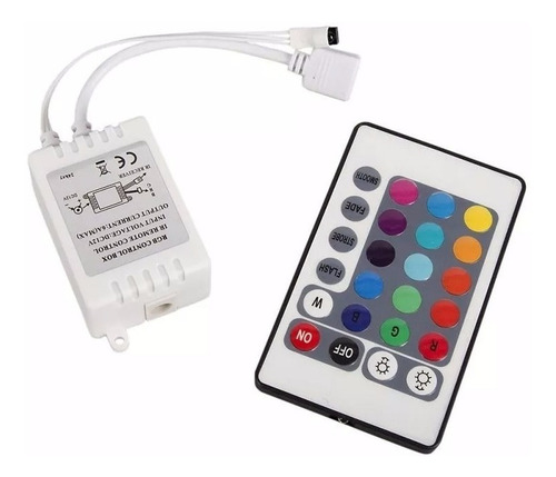Controladora Rgb Control Remoto 12v P Led 5050 3528 24teclas