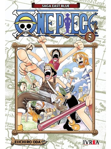 Manga One Piece Vol. 05 (ivrea Arg)