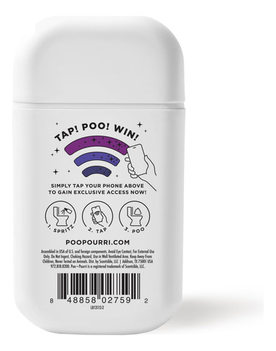 Set De Baño Poo-pourri Before-you-go Bloom En Aerosol